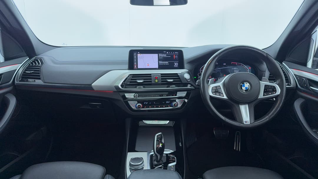 2020 BMW X3 xDrive30i M Sport, Automatic, 59571 km, Dashboard View