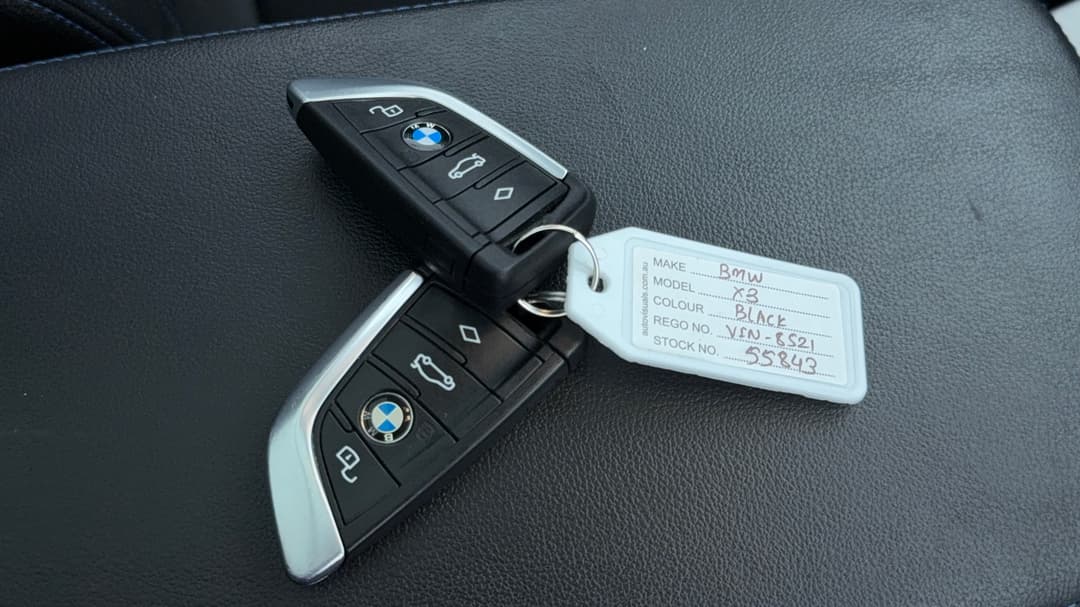 2020 BMW X3 xDrive30i M Sport, Automatic, 59571 km, Key Close-up