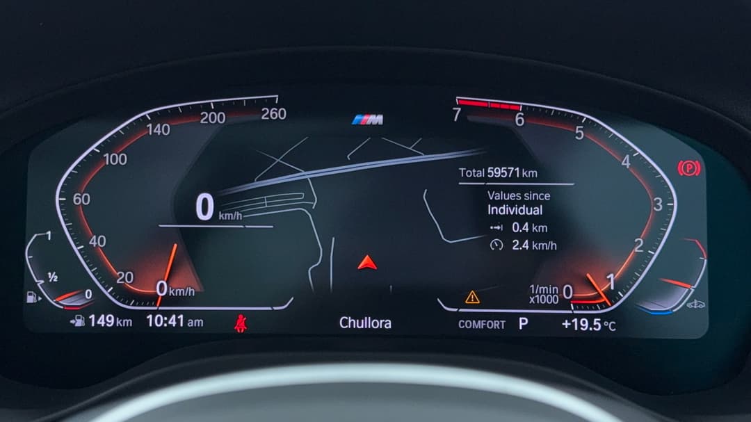 2020 BMW X3 xDrive30i M Sport, Automatic, 59571 km, Odometer View