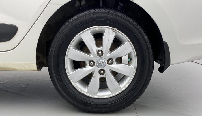 2014 Hyundai Xcent S 1.2 OPT, Petrol, Manual, 50,898 km, Left Rear Wheel