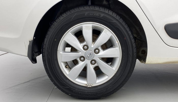 2014 Hyundai Xcent S 1.2 OPT, Petrol, Manual, 50,898 km, Right Rear Wheel
