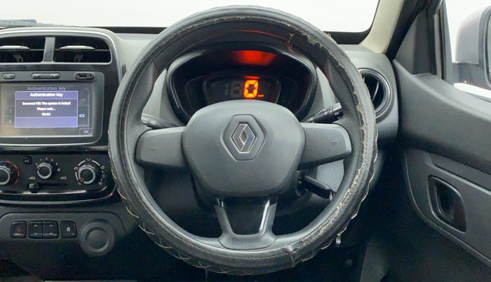 2016 Renault Kwid 1.0 RXT, Petrol, Manual, 39,681 km, Steering Wheel Close Up