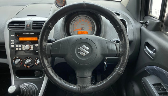 2011 Maruti Ritz VXI, Petrol, Manual, 74,068 km, Steering Wheel Close Up