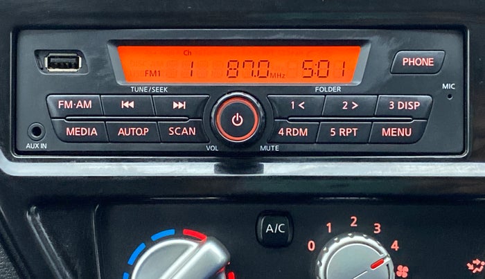 2018 Datsun Redi Go S, Petrol, Manual, 16,397 km, Infotainment System