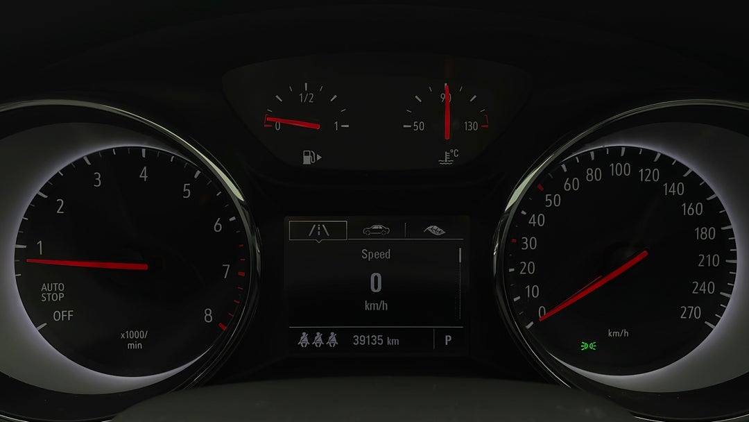 2018 Holden Commodore Lt, Automatic, 39135 km, Odometer View