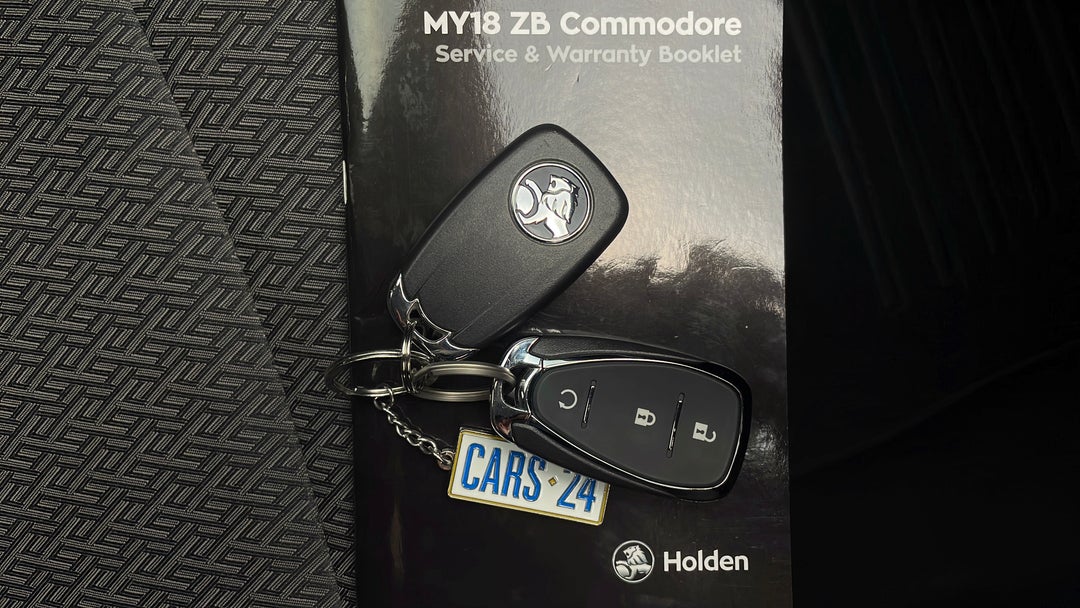 2018 Holden Commodore Lt, Automatic, 39135 km, Key Close-up