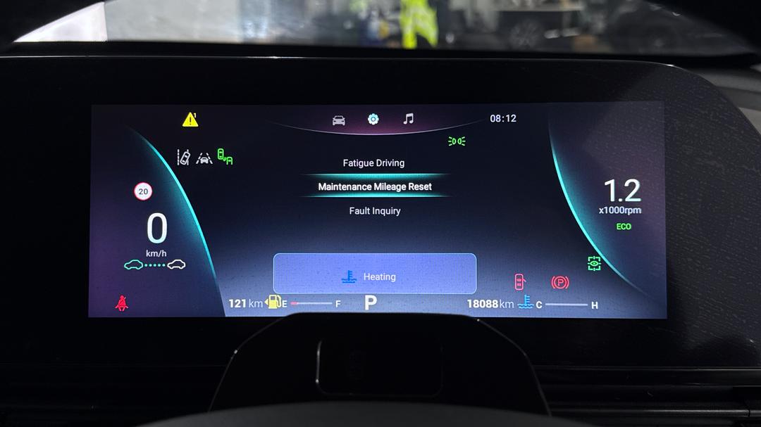 2024 Chery Omoda 5 Fx, Automatic, 18088 km, Odometer View
