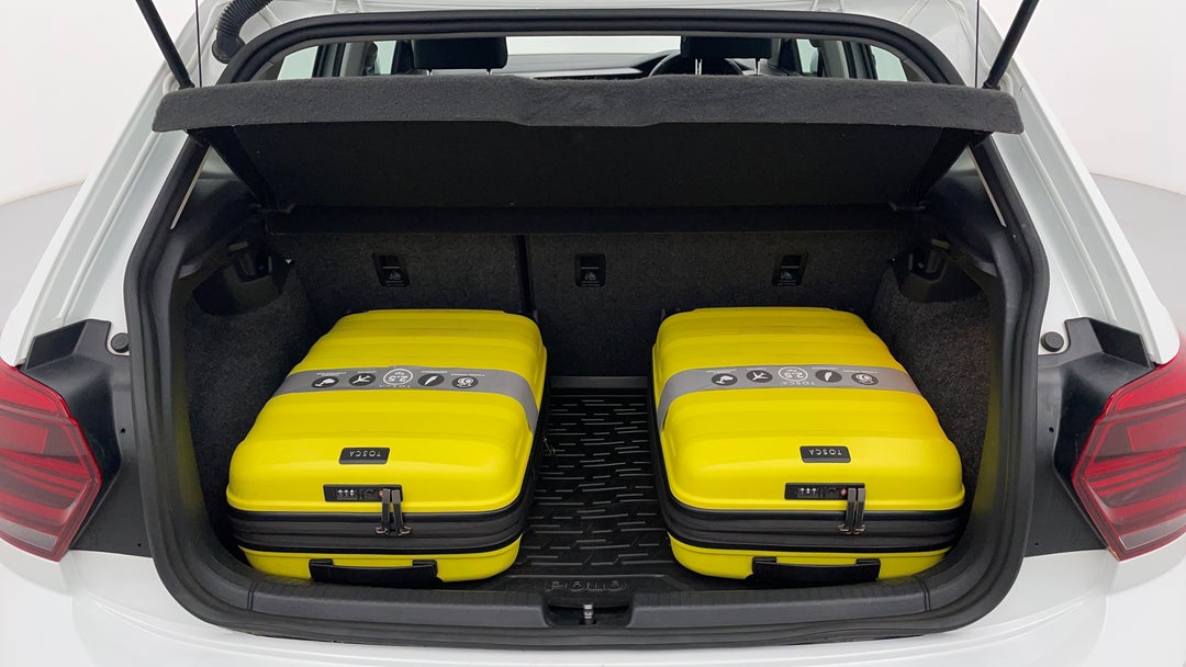 Boot Inside View with Luggage
