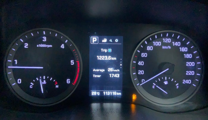 2016 Hyundai Tucson 2WD AT GLS DIESEL, Diesel, Automatic, 1,13,288 km, Odometer View
