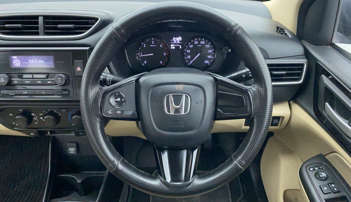 2018 Honda Amaze 1.5 SMT I DTEC, Diesel, Manual, 43,932 km, Steering Wheel Close Up