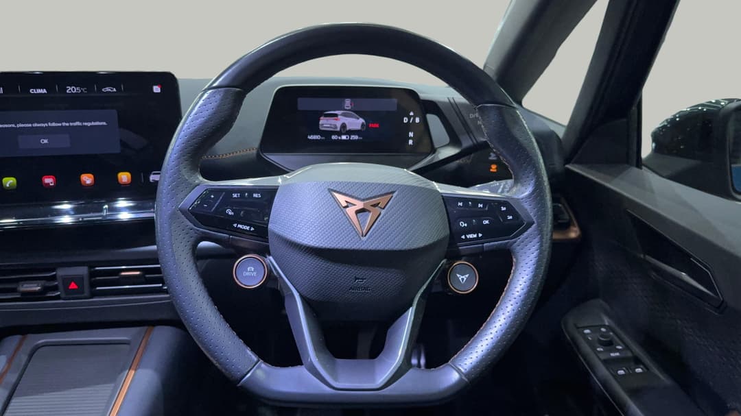2023 Cupra Born (5 Seat), Automatic, 46810 km, Steering Wheel Close-up