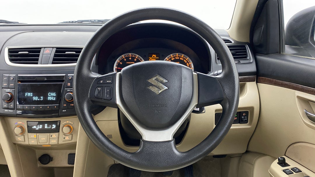 Steering Wheel Close Up