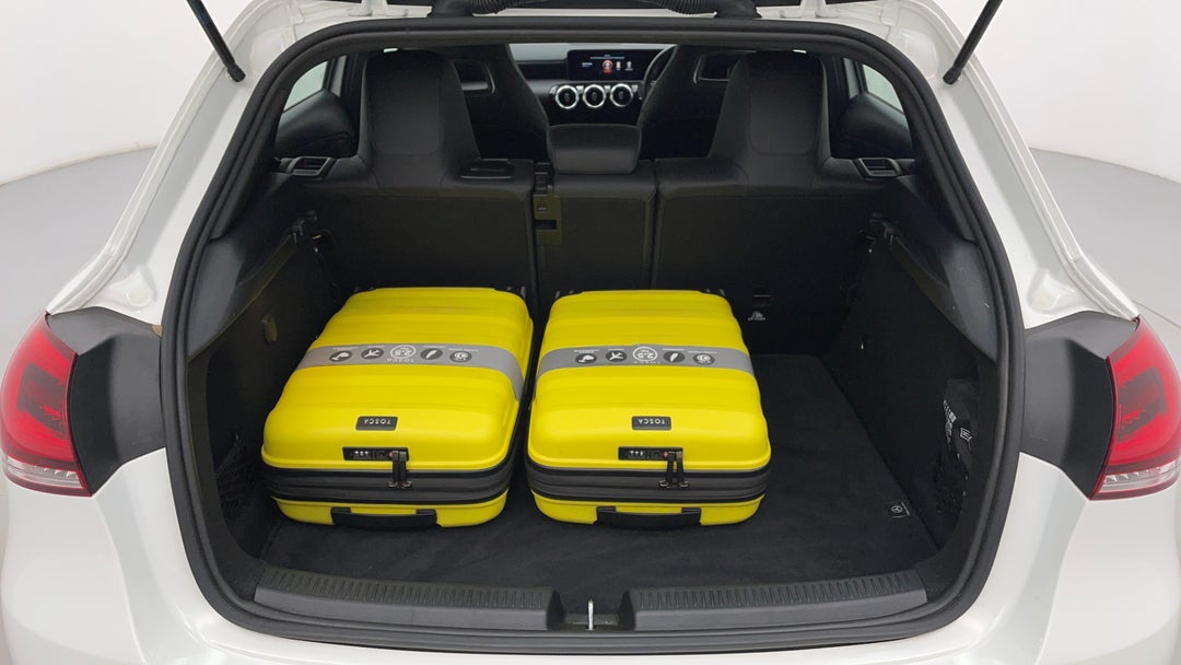 Boot Inside View with Luggage