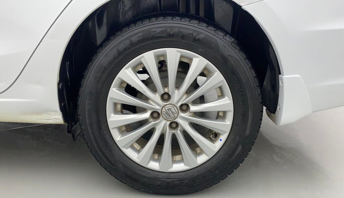 2018 Maruti Ciaz ZETA 1.4  AT PETROL, Petrol, Automatic, 64,501 km, Left Rear Wheel