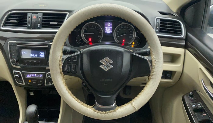 2018 Maruti Ciaz ZETA 1.4  AT PETROL, Petrol, Automatic, 64,501 km, Steering Wheel Close Up