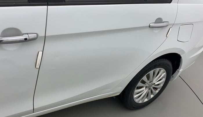 2018 Maruti Ciaz ZETA 1.4  AT PETROL, Petrol, Automatic, 64,501 km, Rear left door - Slightly dented