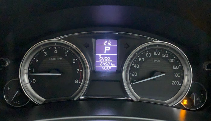 2018 Maruti Ciaz ZETA 1.4  AT PETROL, Petrol, Automatic, 64,501 km, Odometer Image