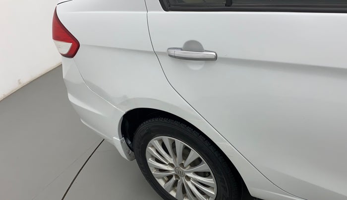 2018 Maruti Ciaz ZETA 1.4  AT PETROL, Petrol, Automatic, 64,501 km, Right quarter panel - Slightly dented