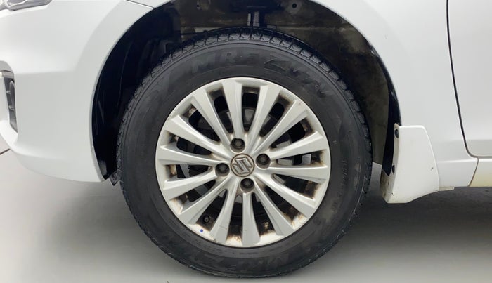 2018 Maruti Ciaz ZETA 1.4  AT PETROL, Petrol, Automatic, 64,501 km, Left Front Wheel