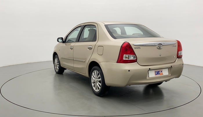 2012 Toyota Etios V, Petrol, Manual, 45,667 km, Left Back Diagonal
