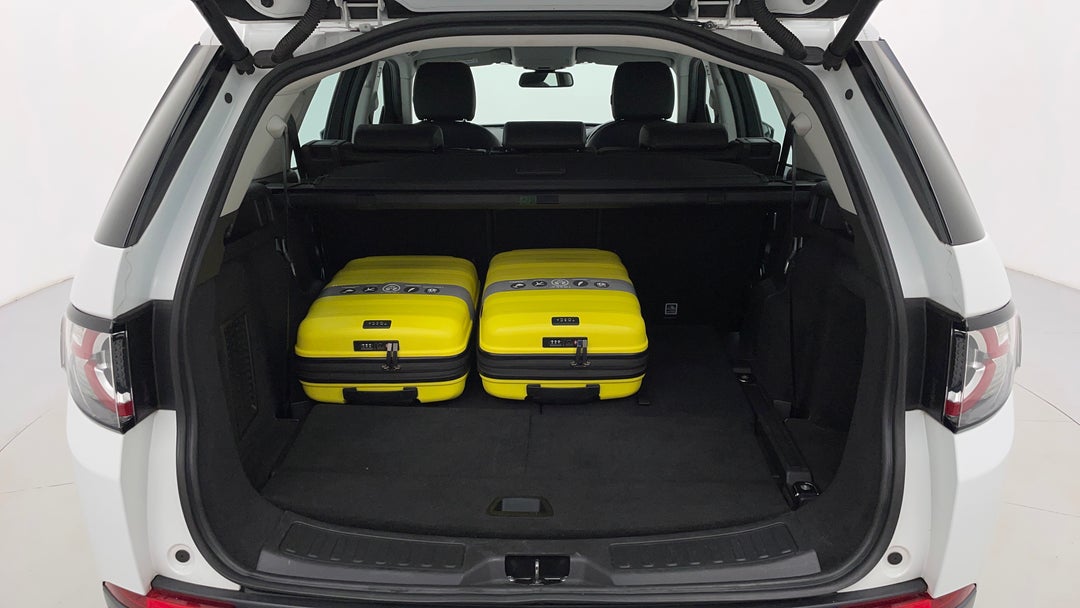 Boot Inside View with Luggage