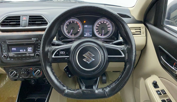 2018 Maruti Dzire VXI, Petrol, Manual, 47,507 km, Steering Wheel Close Up