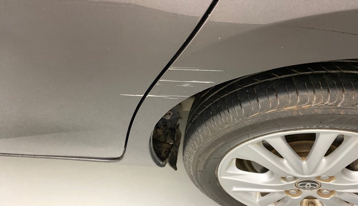 2018 Toyota YARIS VX CVT, Petrol, Automatic, 54,445 km, Left quarter panel - Minor scratches