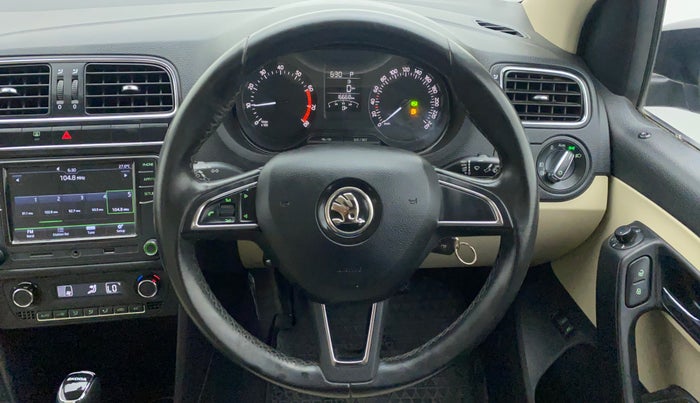 2019 Skoda Rapid 1.6 MPI STYLE AT, Petrol, Automatic, 16,826 km, Steering Wheel Close Up