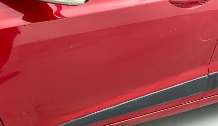 2017 Hyundai Grand i10 SPORTZ (O) 1.2 KAPPA VTVT, Petrol, Manual, 19,924 km, Front passenger door - Slightly dented
