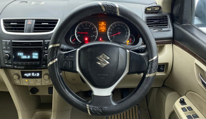 2012 Maruti Swift Dzire ZXI, Petrol, Manual, 46,405 km, Steering Wheel Close Up