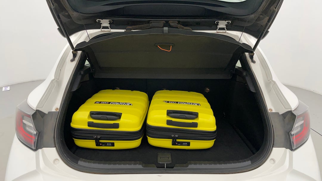 Boot Inside View with Luggage