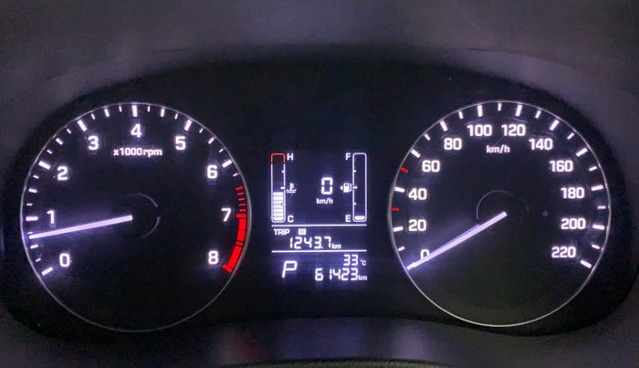 2016 Hyundai Creta SX PLUS AT 1.6 PETROL, Petrol, Automatic, 61,423 km, Odometer Image