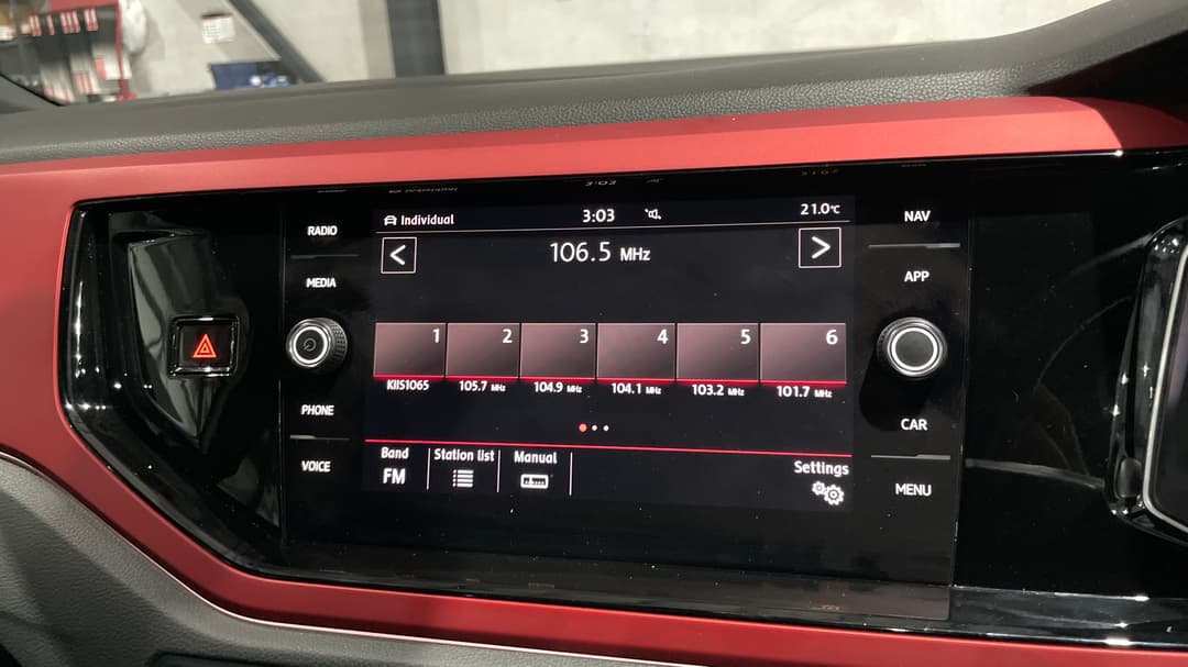 2018 Volkswagen Polo Gti, Automatic, 80626 km, Infotainment System
