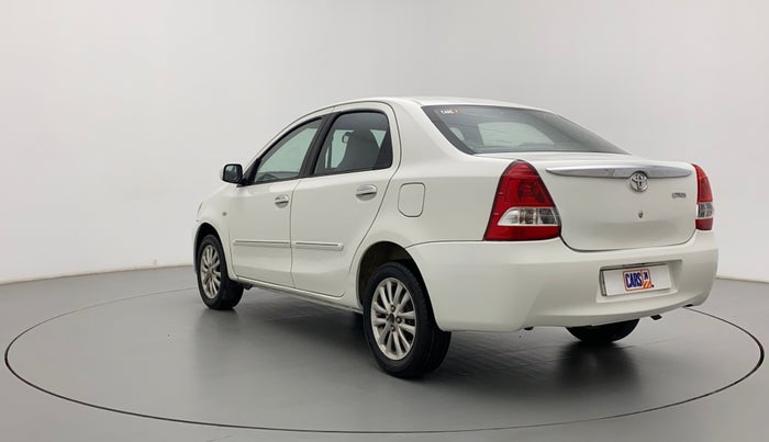 2011 Toyota Etios V, Petrol, Manual, 1,06,052 km, Left Back Diagonal