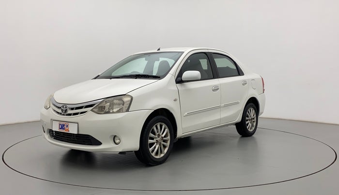 2011 Toyota Etios V, Petrol, Manual, 1,06,052 km, Left Front Diagonal