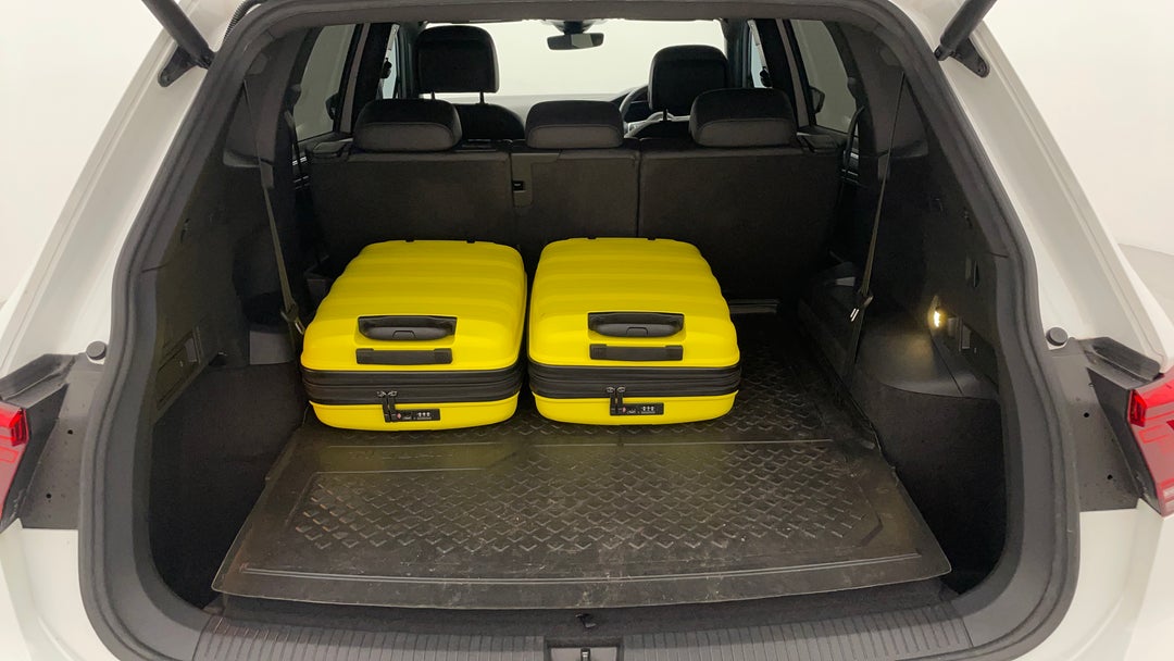 Boot Inside View with Luggage