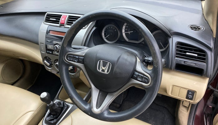 2012 Honda City 1.5L I-VTEC V MT, Petrol, Manual, 86,530 km, Steering wheel - Steering cover is minor torn