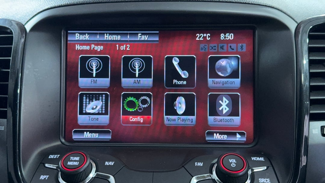 2017 Holden Commodore Sv6, Automatic, 153195 km, Infotainment System