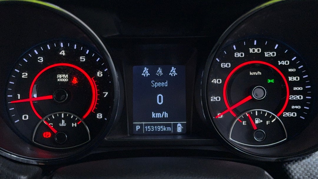 2017 Holden Commodore Sv6, Automatic, 153195 km, Odometer View