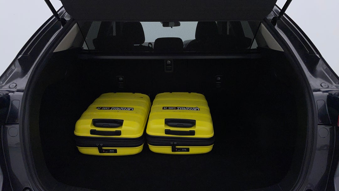 Boot Inside View with Luggage
