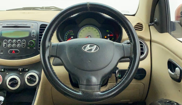 2010 Hyundai i10 SPORTZ 1.2 KAPPA2, Petrol, Manual, 48,466 km, Steering Wheel Close Up