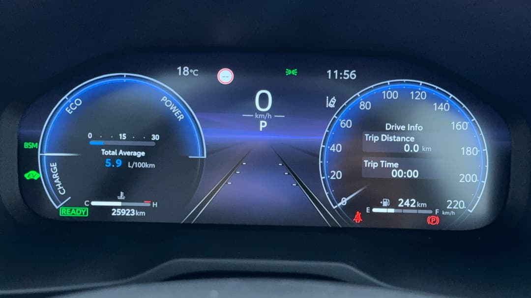 2025 Toyota RAV4 Cruiser (AWD) Hybrid, Automatic, 25923 km, Odometer View