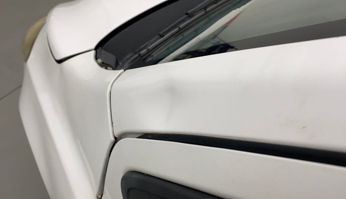 2017 Datsun Go T, Petrol, Manual, 72,762 km, Left A pillar - Slightly dented