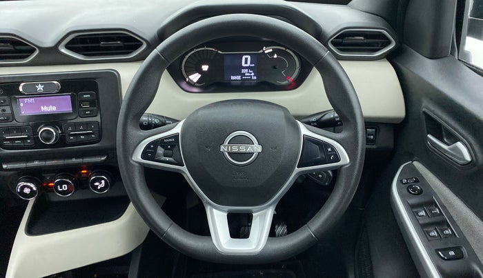 2022 Nissan MAGNITE XV EXECUTIVE, Petrol, Manual, 3,391 km, Steering Wheel Close Up