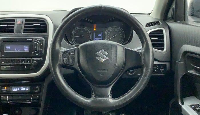 2021 Maruti Vitara Brezza VXI, Petrol, Manual, 38,967 km, Steering Wheel Close Up