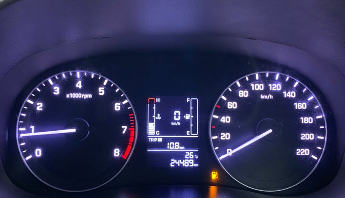 2017 Hyundai Creta SX PLUS 1.6 PETROL, Petrol, Manual, 24,489 km, Odometer Image