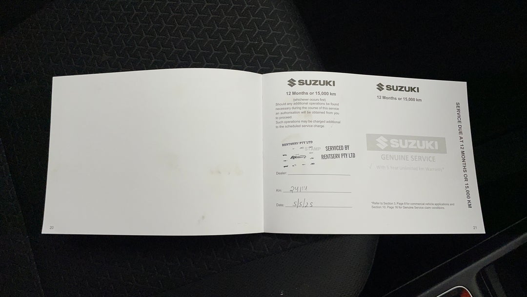 2023 Suzuki Swift Gl Navi, Automatic, 26611 km, Service History