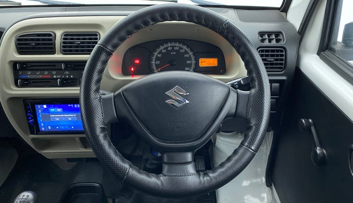 2021 Maruti Eeco 5 STR WITH A/C+HTR, Petrol, Manual, 4,098 km, Steering Wheel Close Up