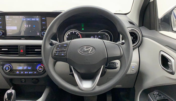 2021 Hyundai GRAND I10 NIOS SPORTZ AMT 1.2 KAPPA VTVT, Petrol, Automatic, 16,244 km, Steering Wheel Close Up