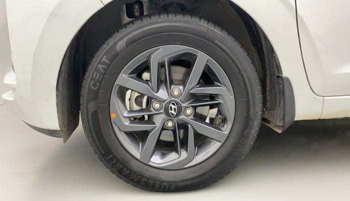 2021 Hyundai GRAND I10 NIOS SPORTZ AMT 1.2 KAPPA VTVT, Petrol, Automatic, 16,244 km, Left Front Wheel